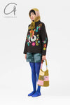 YANYAN KNITS 24 Autumn and Winter Snake Sweater YYK-YYW23-2032-ZONG Brown